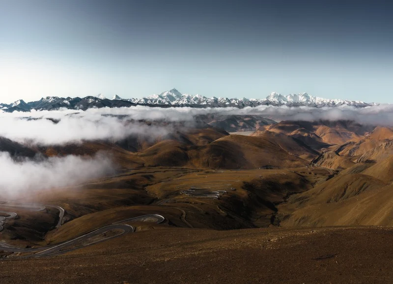Cloudy Mountain Pass