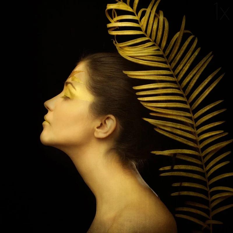 Golden Palm Goddess