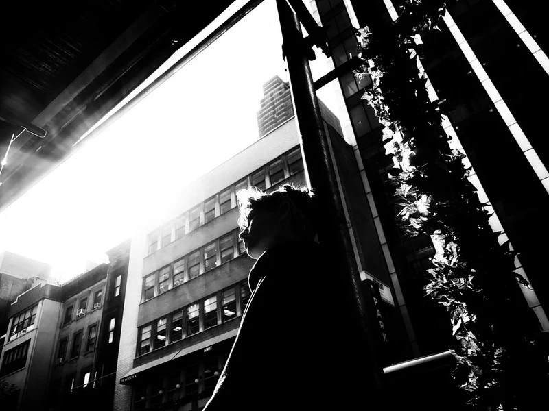 Urban Light Silhouette