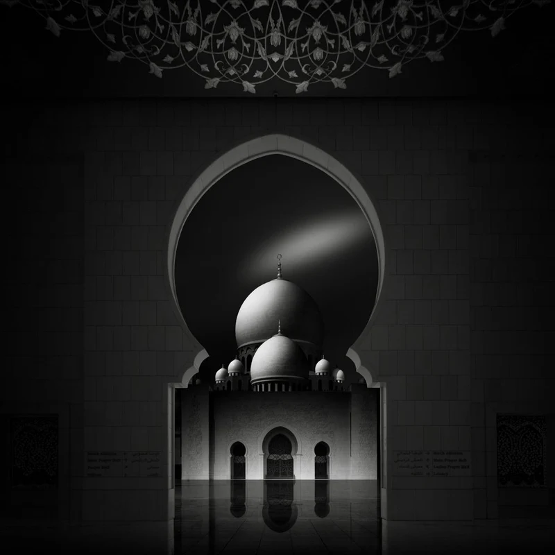 Grand Mosque Reflection