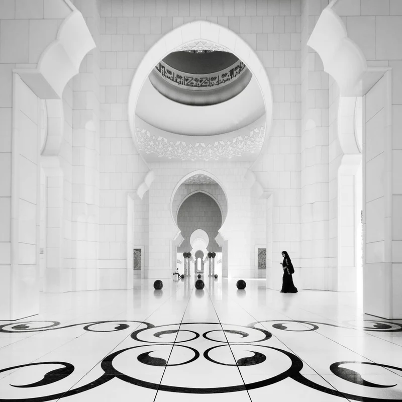 Solitude In Grand Mosque