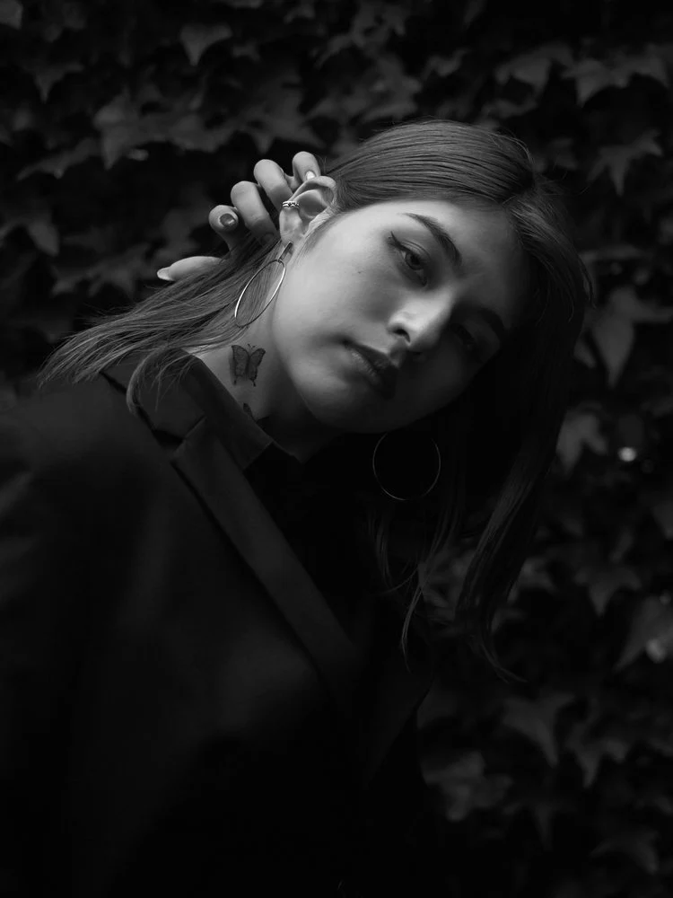 Moody Butterfly Woman
