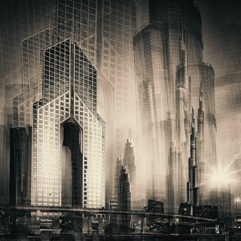 Dubai Cityscape Motion