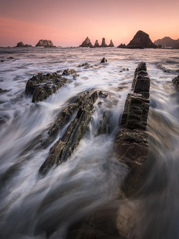 Rocky Coast Sunset