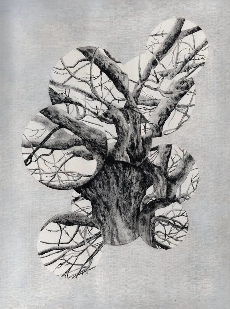 Overlapping Tree Circles