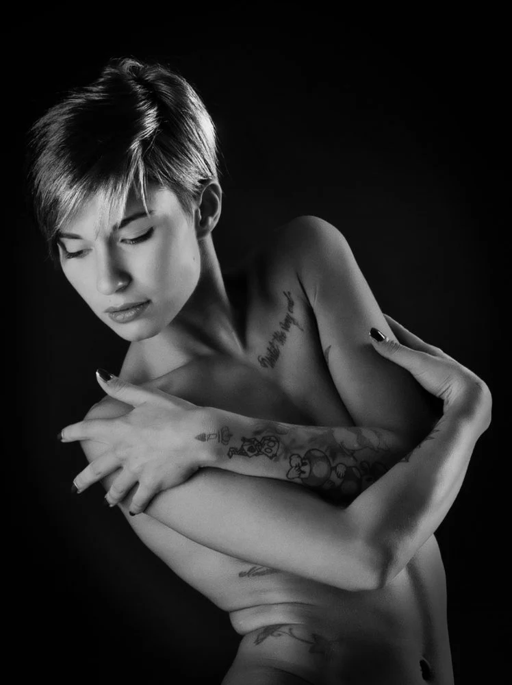 Contemplative Female Form
