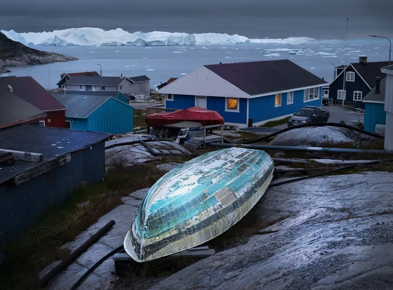 Arctic Village Icebergs