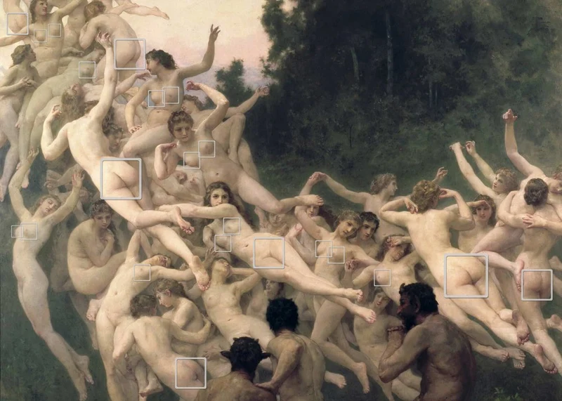 Forest Nymphs Dancing