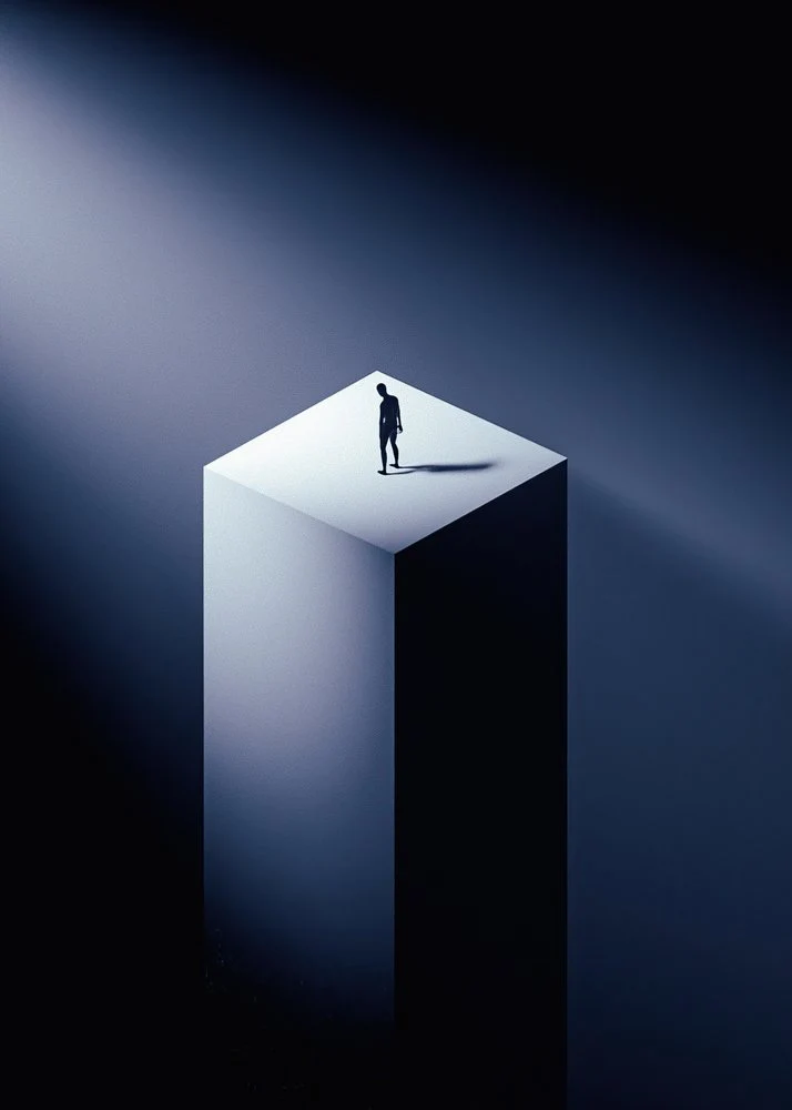 Solitary Man Reflects