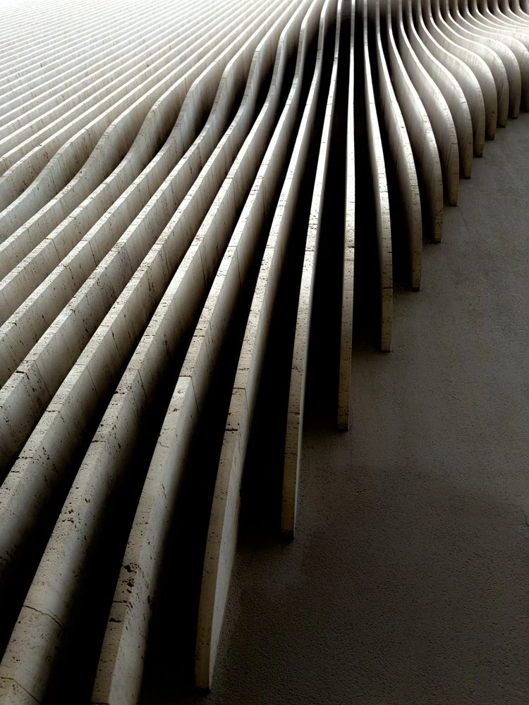 Abstract Wavy Panels