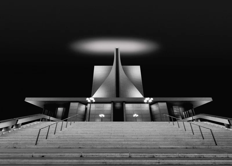Dramatic Illuminated Architecture