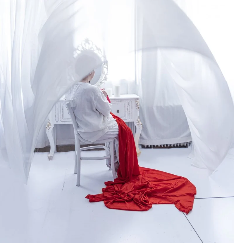 Red Fabric Dream
