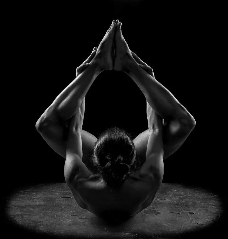 Graceful Yoga Pose