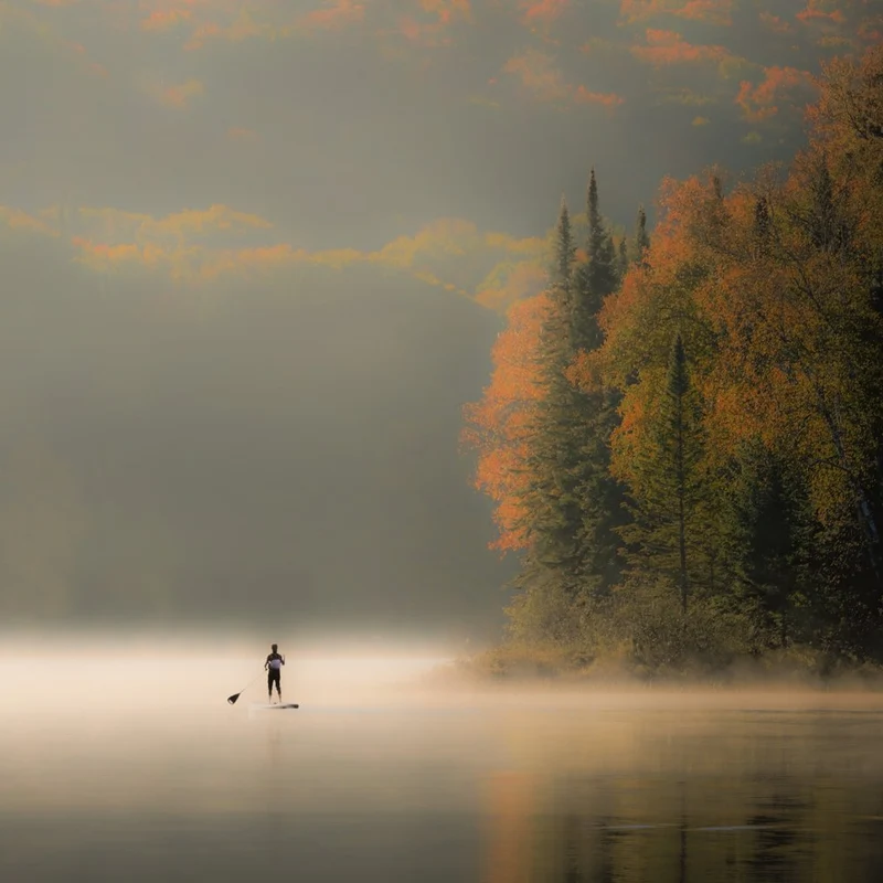 Autumn Paddleboard Mist