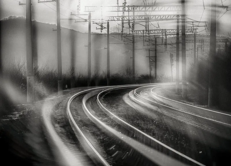 Curving Railway Light