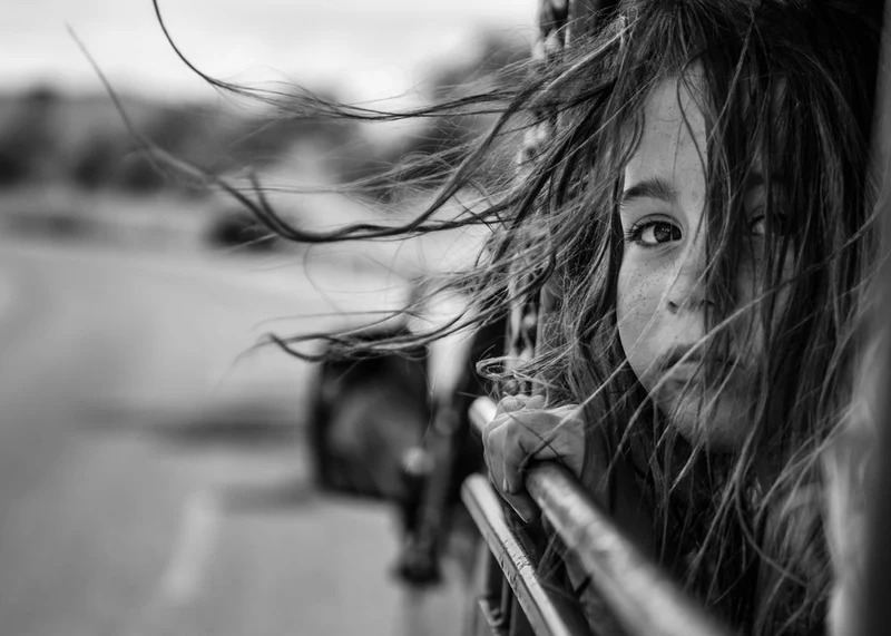 Wind Blown Child