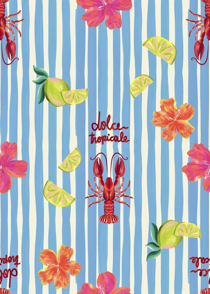 Dolce Tropicale Pattern