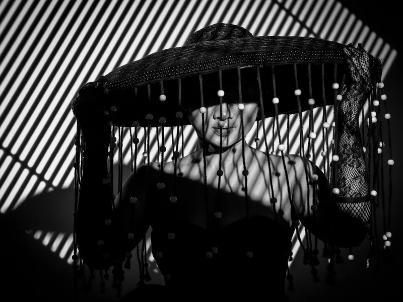 Fashion Hat Shadow Play