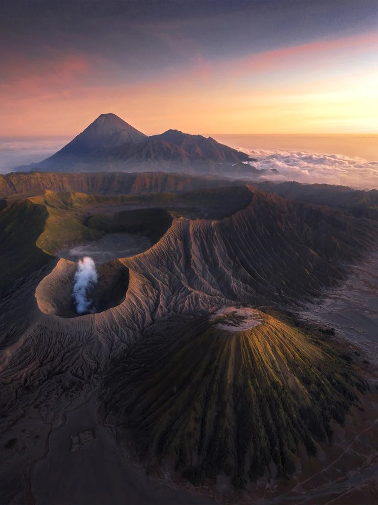 Smoking Crater Sunrise