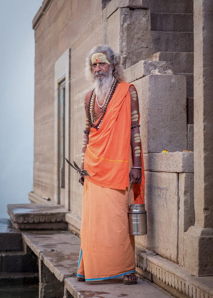 Sadhu by the River