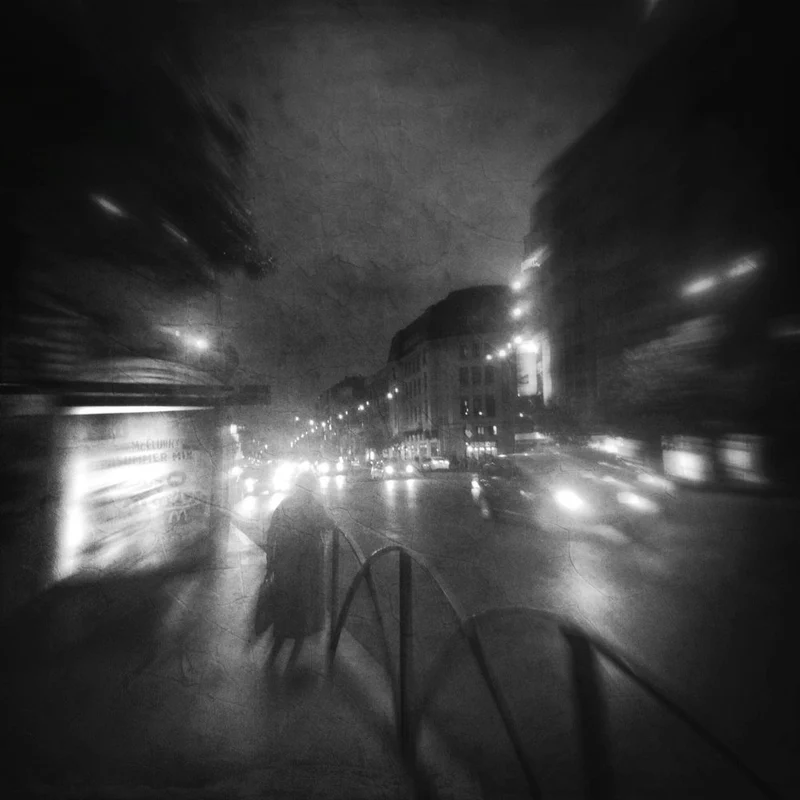Solitary Rainy Night