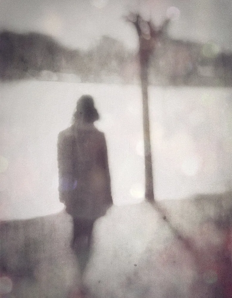 Solitary Figure Lakeside Walk