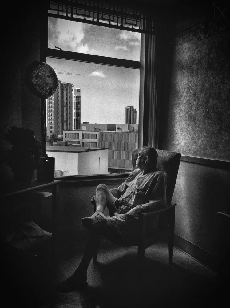 Senior Man Urban View