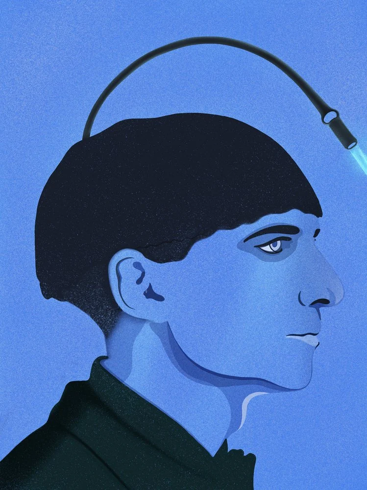 Blue Light Thinker