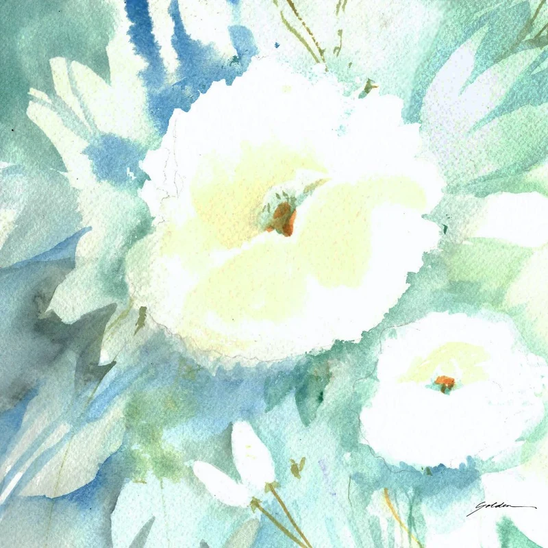 Soft White Blooms