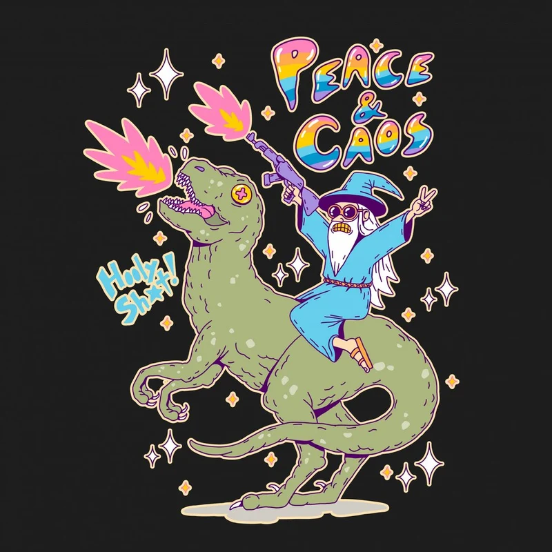 Chaotic Wizard Dinosaur