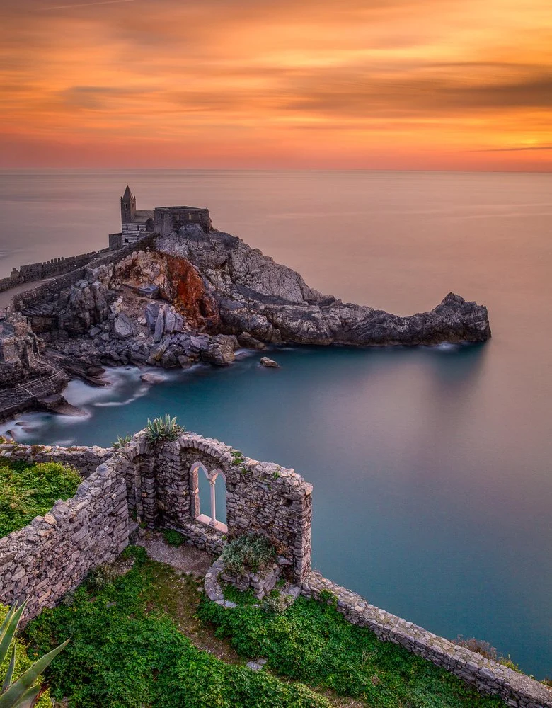 Historic Italian Sunset View