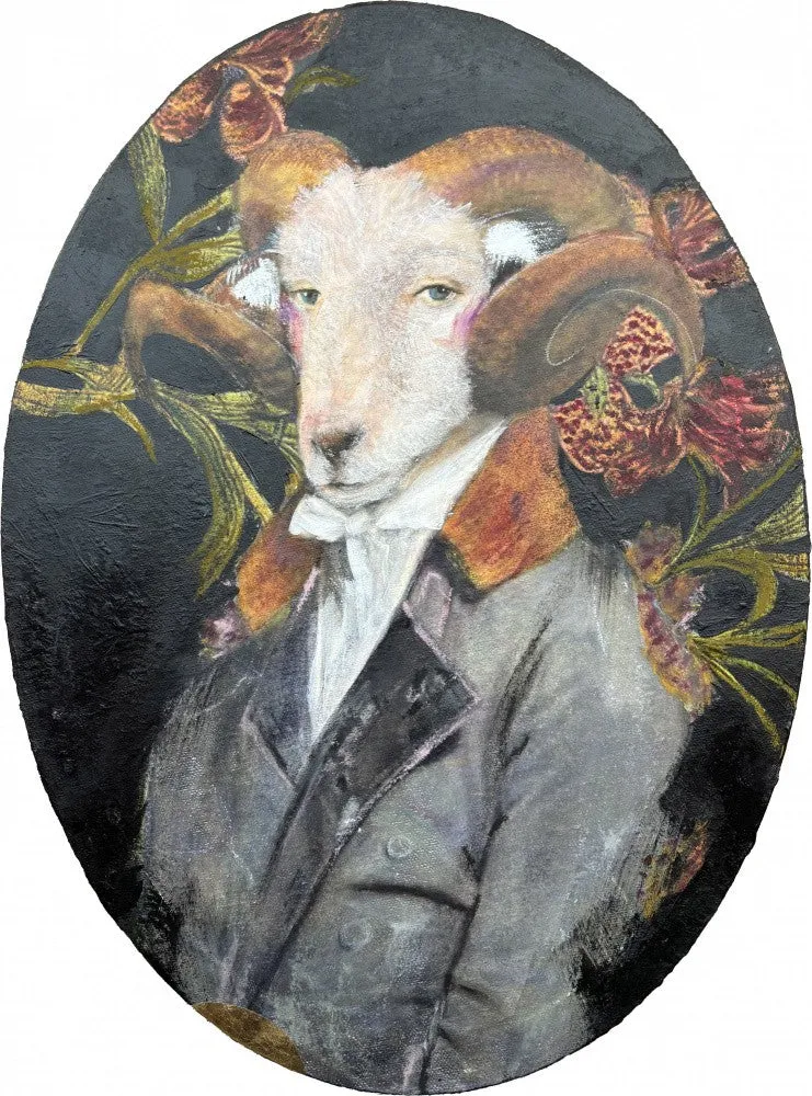 Regal Ram Portrait