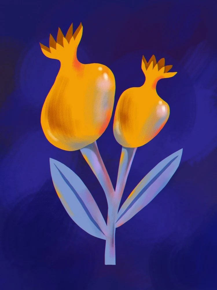 Golden Blooms