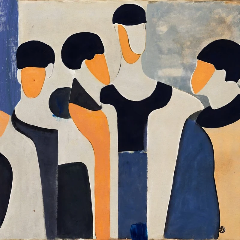 Modern Abstract Figures
