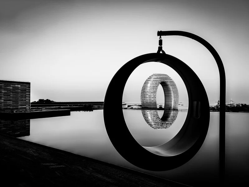 Ring Building Reflection