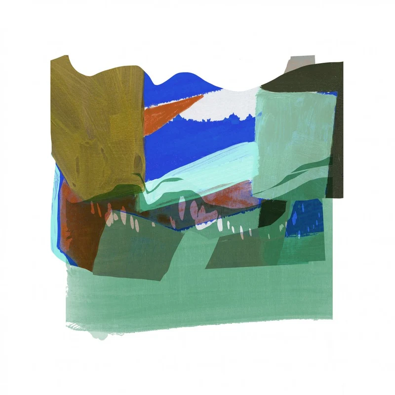 Colorful Abstract Landscape