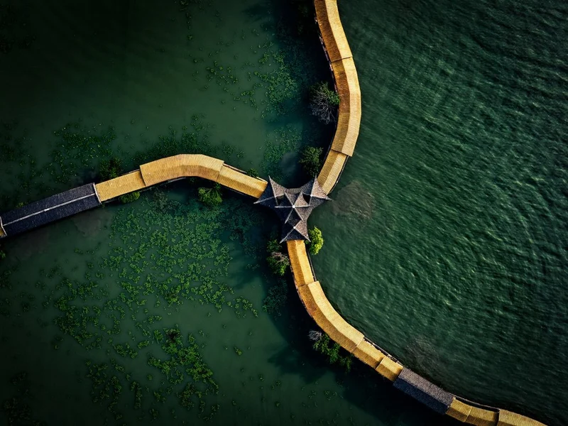 Winding Water Bridge