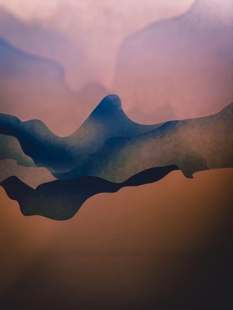 Dreamy Mountain Layers