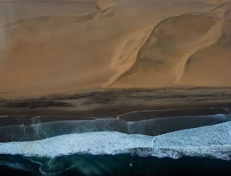 Desert Dunes Ocean Coast