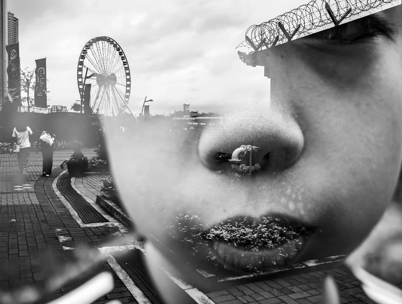 Surreal Urban Portrait
