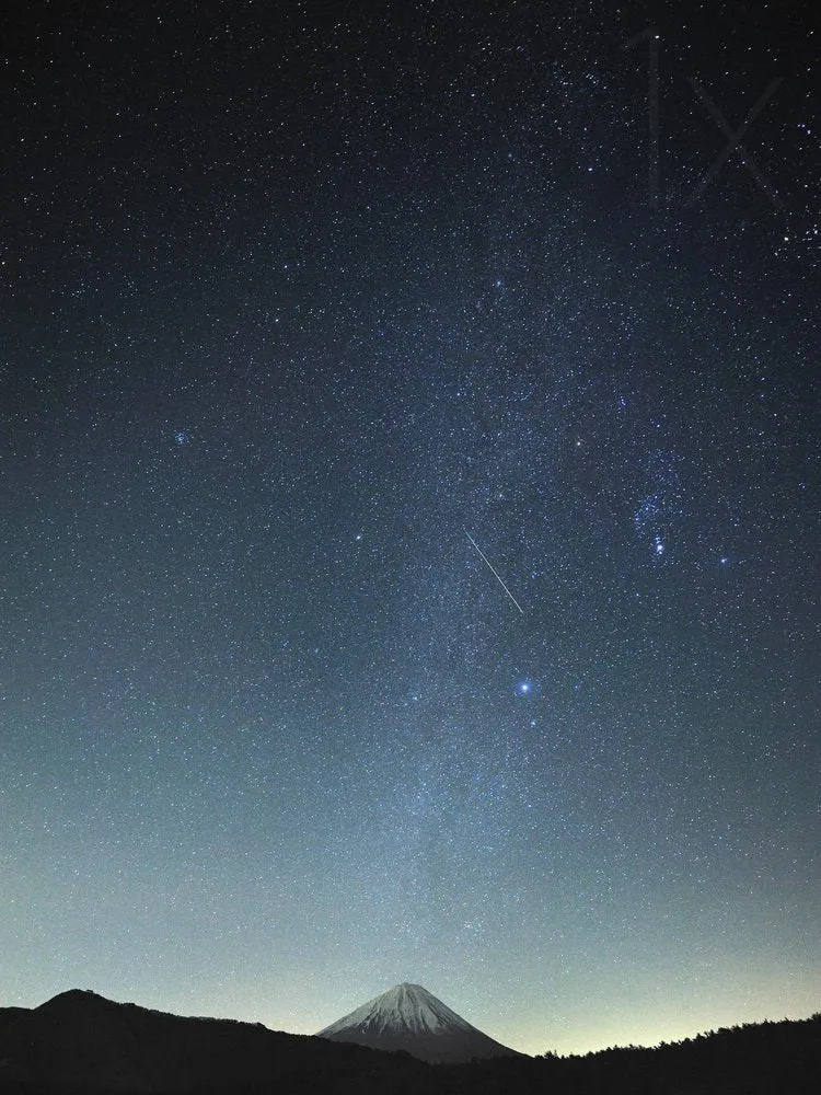 Mount Fuji Starry Night