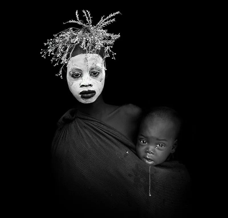 MOTHER WITH HER SON