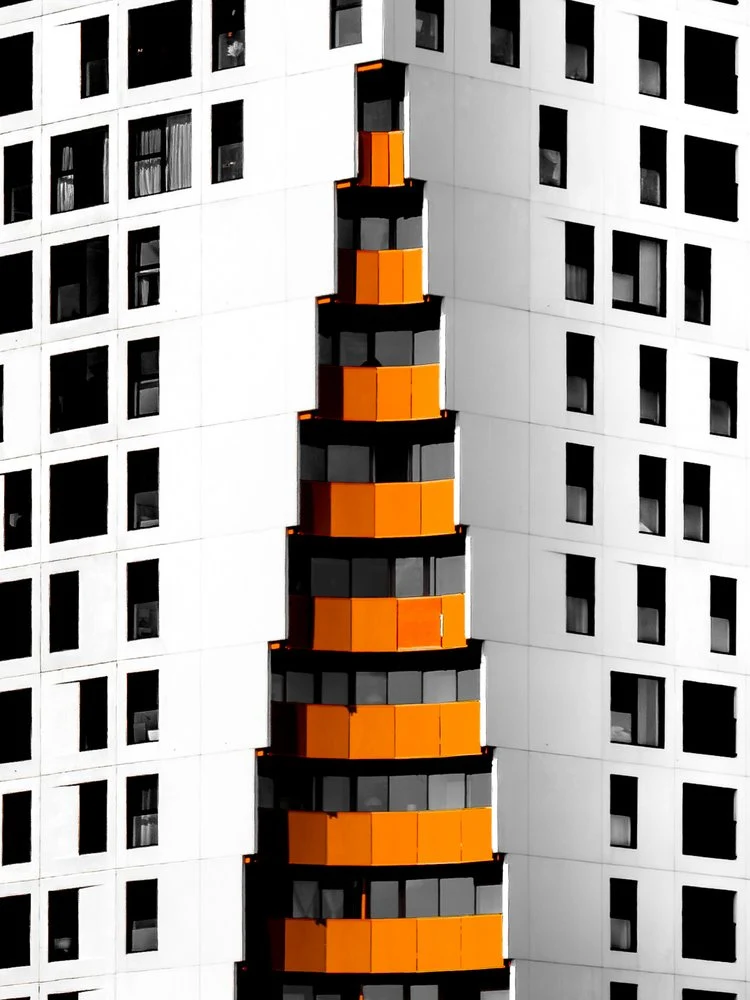 Modern Orange Architecture