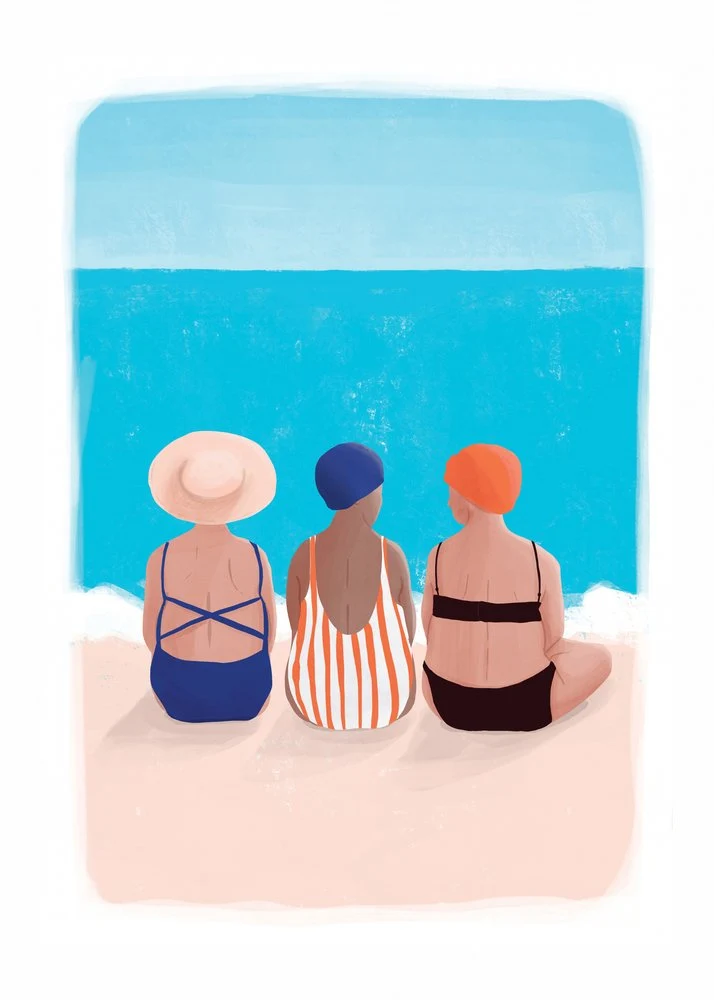 Summer Beach Friends