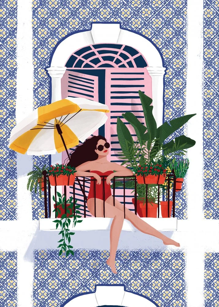 Summer Balcony Retreat