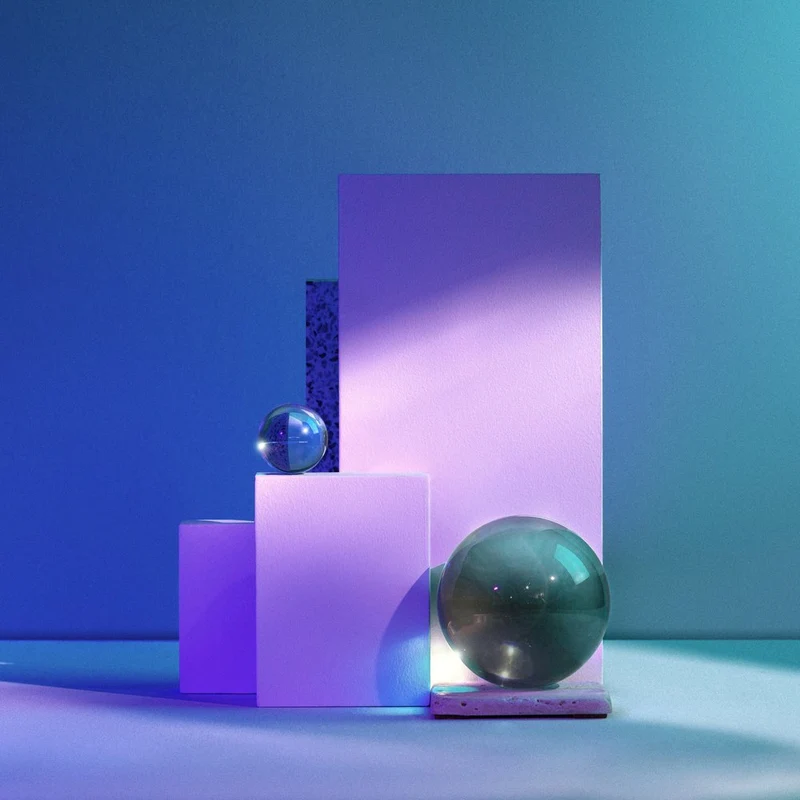 Geometric Shapes In Light