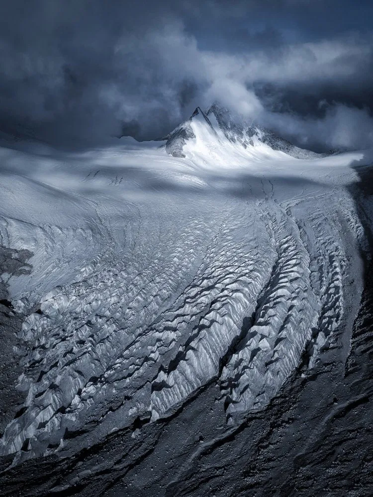Dramatic Icy Peaks