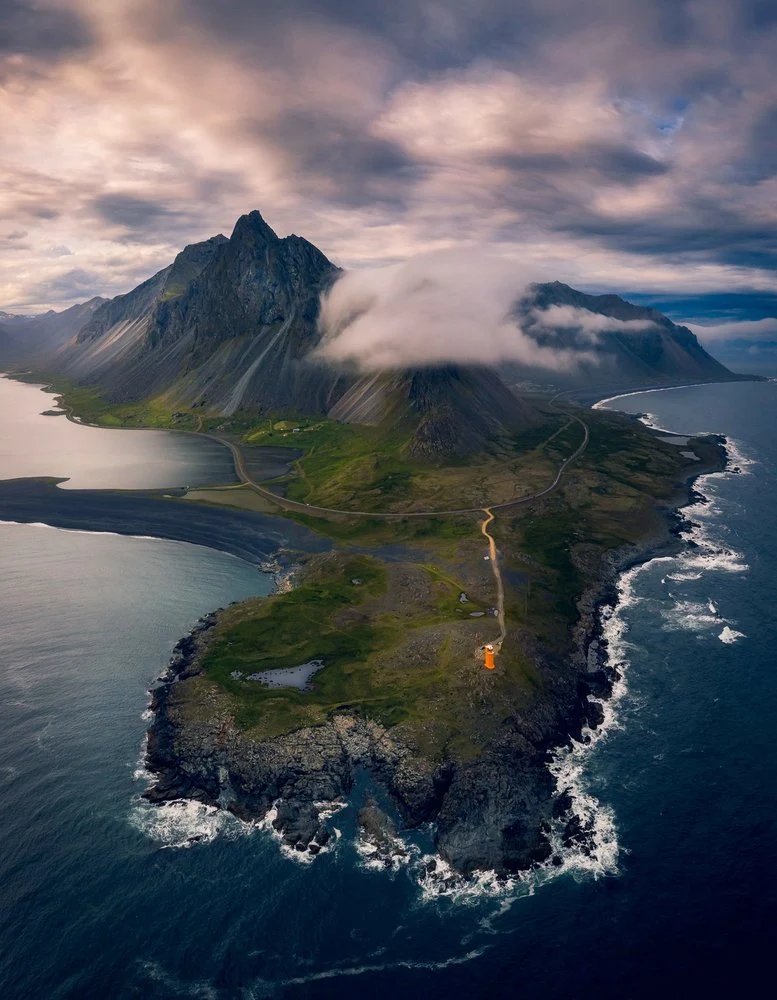 Rugged Coastal Lighthouse