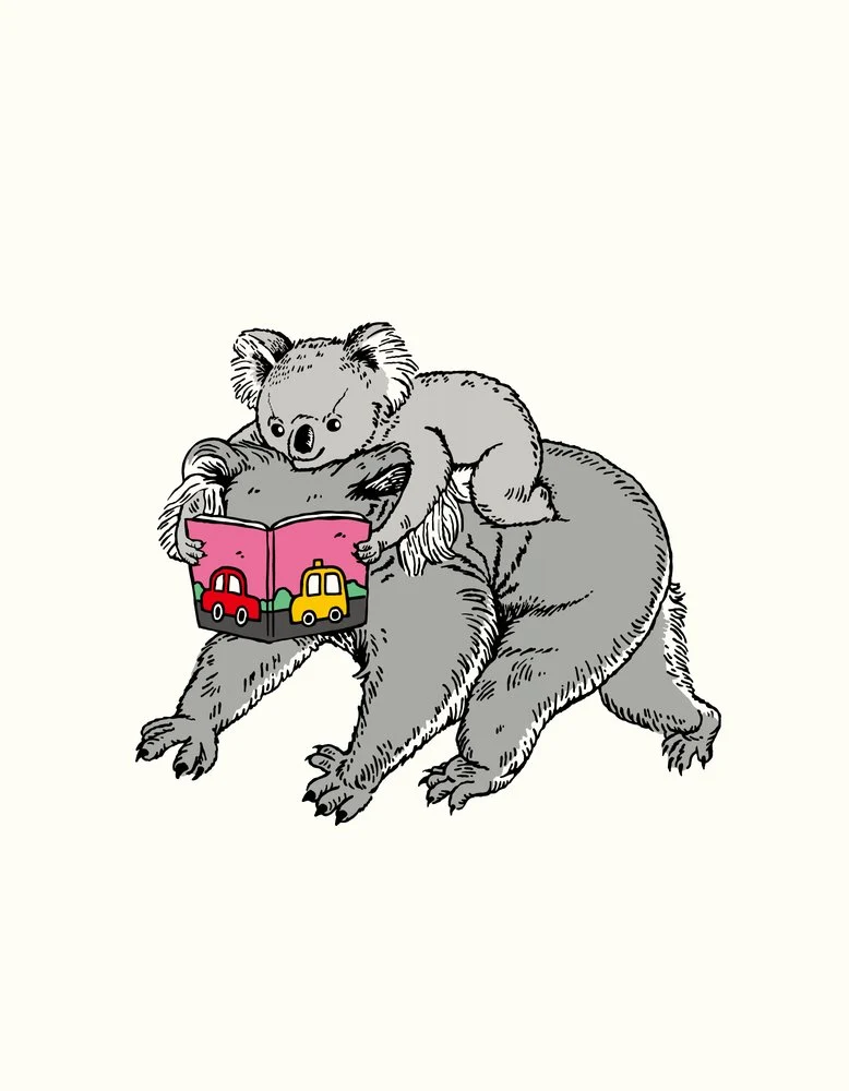Sweet Koalas Reading Book