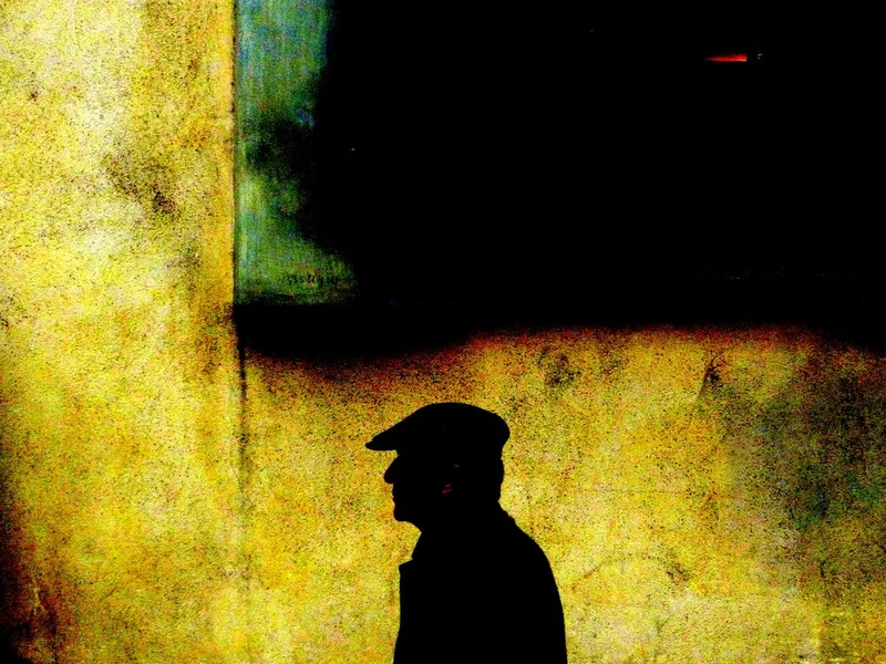 Urban Man Silhouette